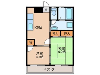 間取図 菊地第一マンション