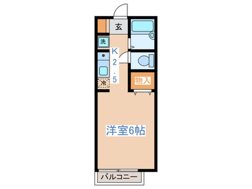 間取図 ドルフ北烏山Ｃ