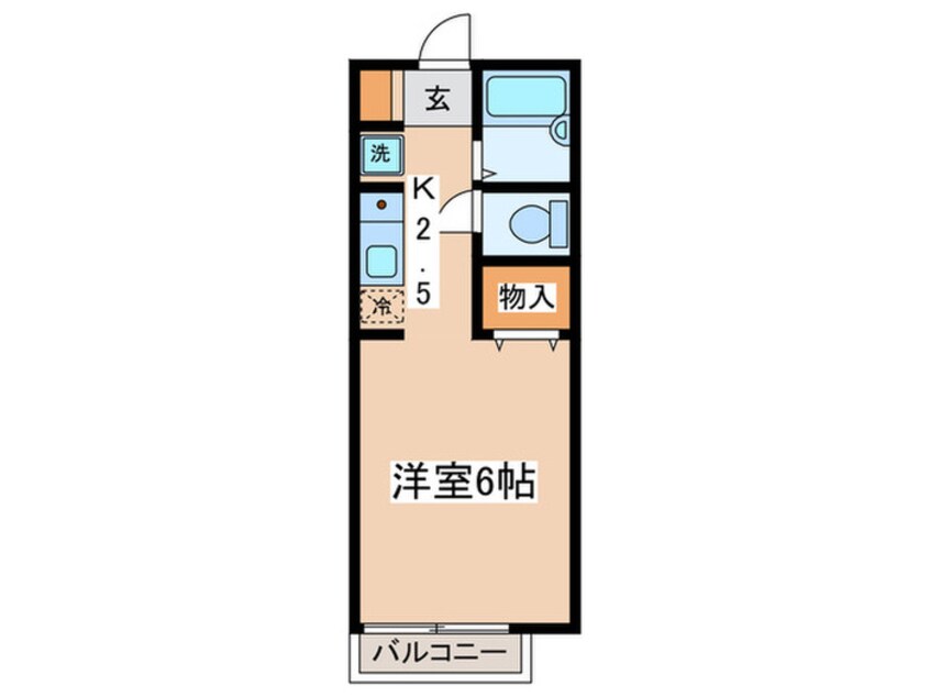 間取図 ドルフ北烏山Ｃ