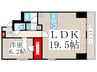 APOLLO 1LDKの間取り
