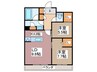 Ｍａｉｓｏｎ　Ｌｕｘｅ 2LDKの間取り