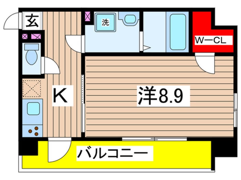 間取図 ルピナス住吉