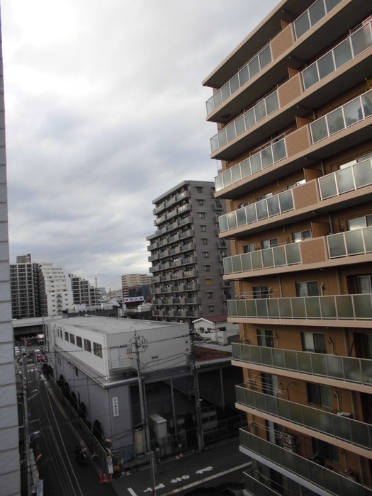 室内からの展望 ルピナス住吉