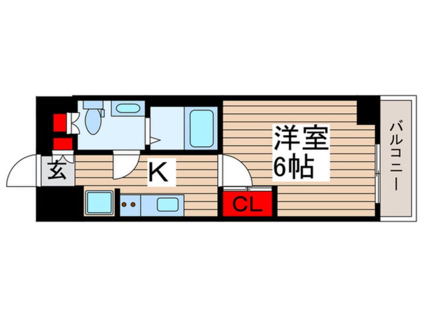 間取図 GENOVIA南行徳skygarden(507)