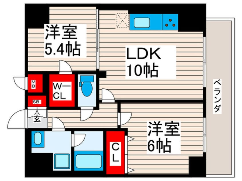 間取図 SAION町屋