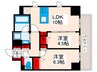 レフィールオーブ町屋駅前 2LDKの間取り