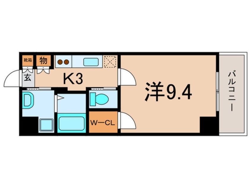 間取図 コルニ－チェ小石川