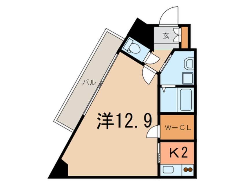 間取図 コルニ－チェ小石川