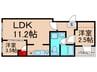 Primal石神井公園 2LDKの間取り