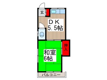 間取図 さつき荘