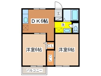 間取図 エンゼルハイツ