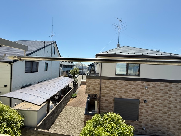 室内からの展望 シティハイムブル－