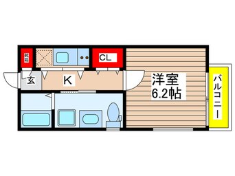 間取図 グランニール稲毛東Ⅱ