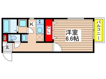 間取図 グランニール稲毛東Ⅱ