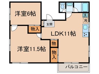 間取図 キャッスル　自由ヶ丘