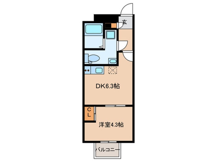 間取り図 グローリオシェルト志村坂上