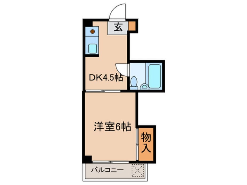 間取図 パストラル奥沢