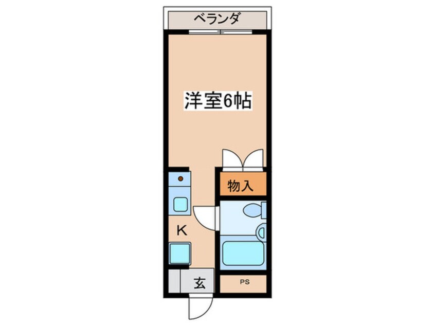 間取図 秦野パ－クアベニュ－Ａ