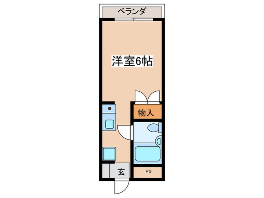 間取図 秦野パ－クアベニュ－Ａ