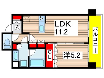 間取図 ヒューリックレジデンス千葉中央