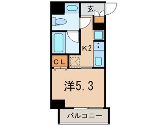 間取図 白金ウエスト