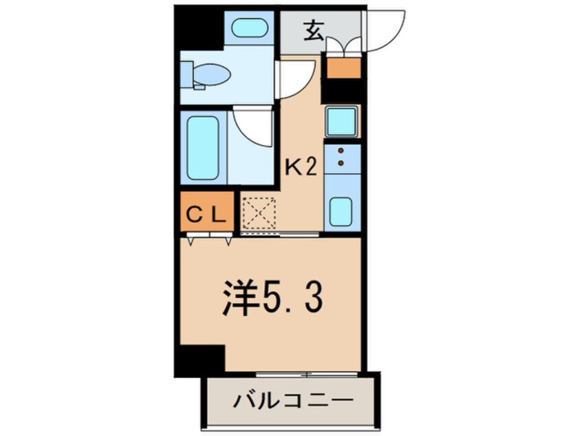 間取図 白金ウエスト