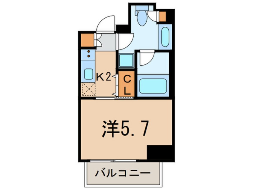 間取図 白金ウエスト