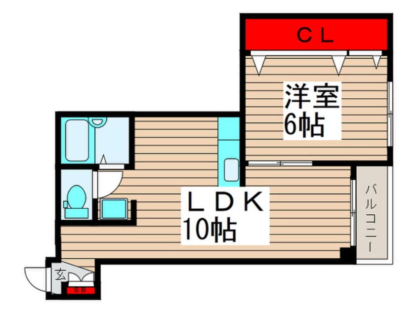 間取図 アイビーハイツ