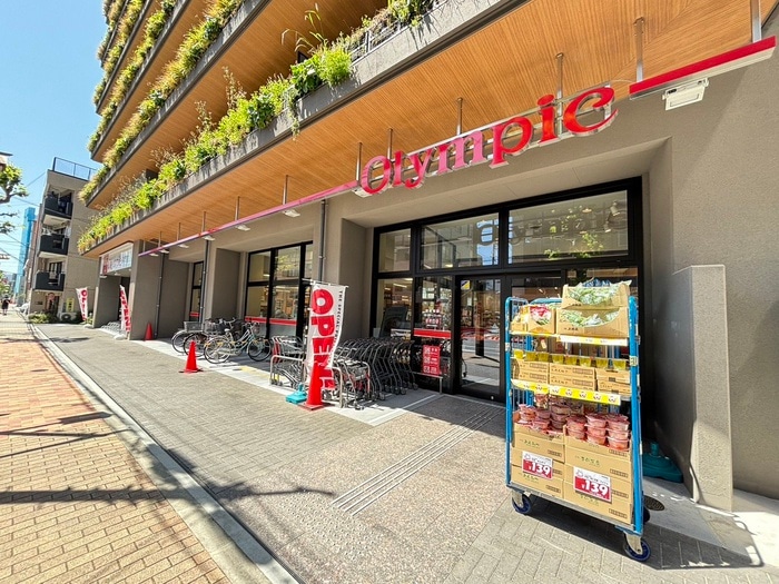 オリンピック森下店(スーパー)まで23m フラッツ新大橋Ⅰ