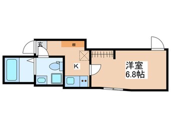 間取図 ローランギャロス四ツ木