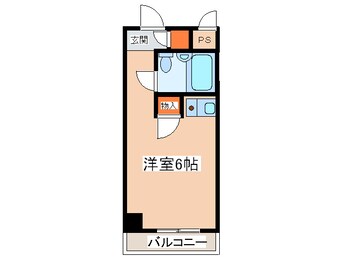 間取図 セザ－ルプラザ府中(703)