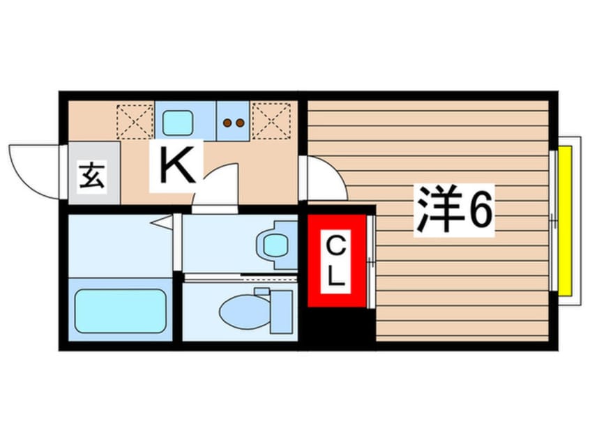 間取図 フォルビテッツァ松ヶ丘