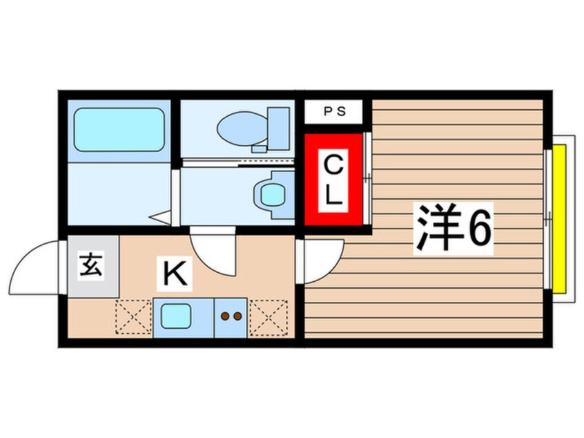 間取図 フォルビテッツァ松ヶ丘