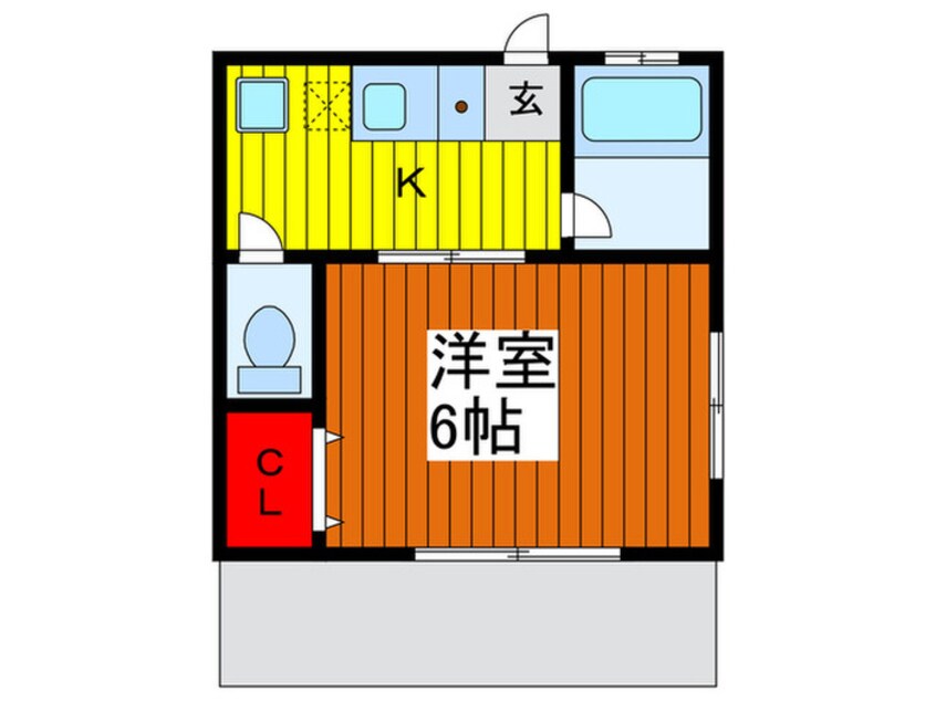 間取図 ネオコーポ１