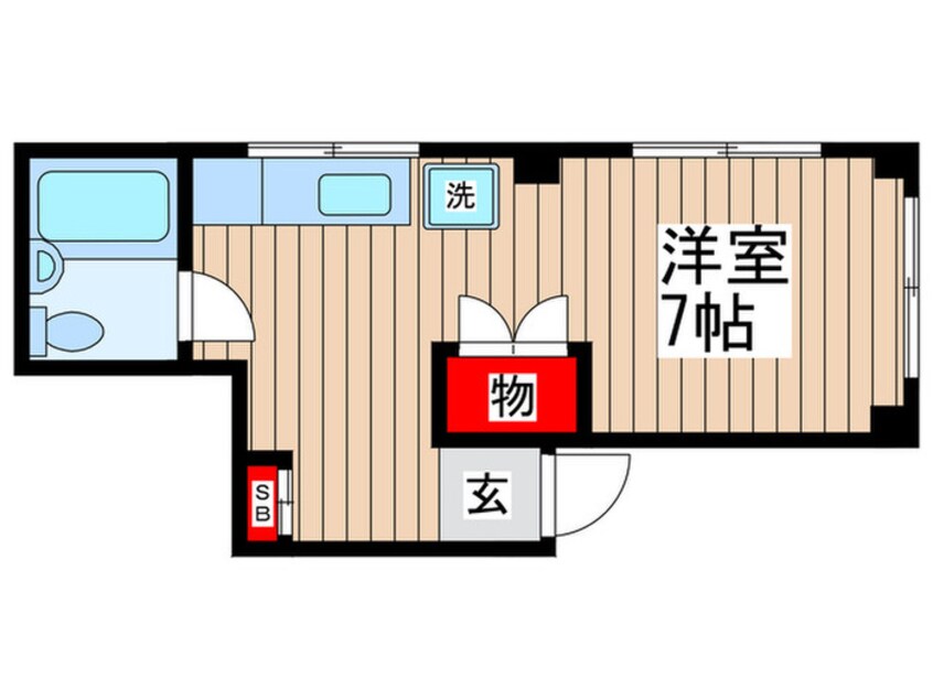 間取図 サンハイム久米川