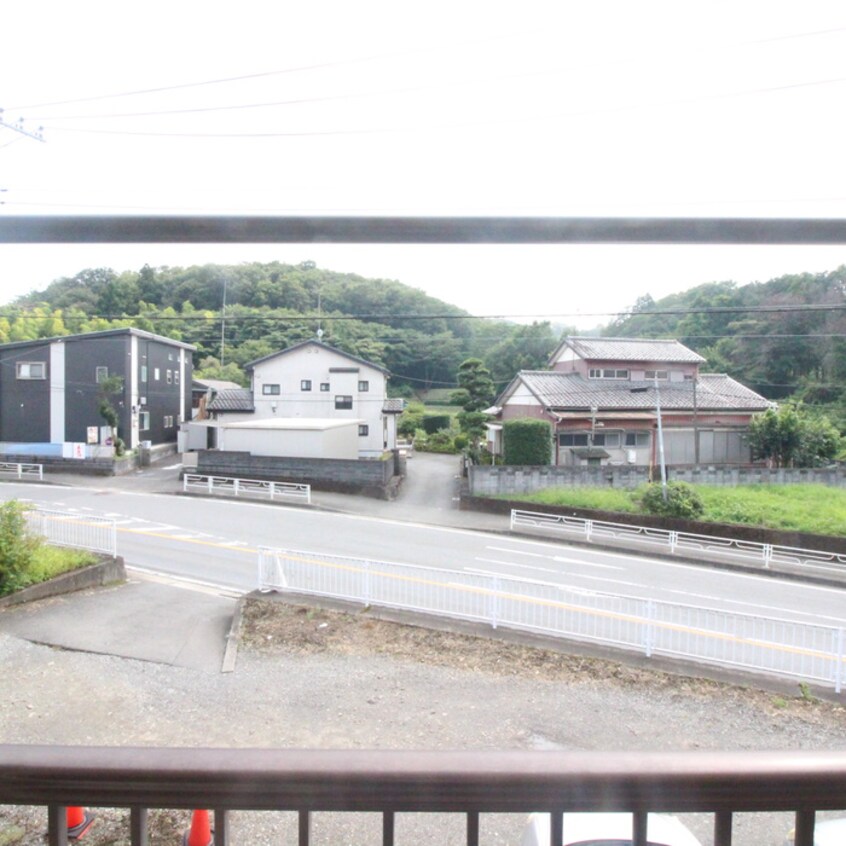 室内からの展望 コーポ中島