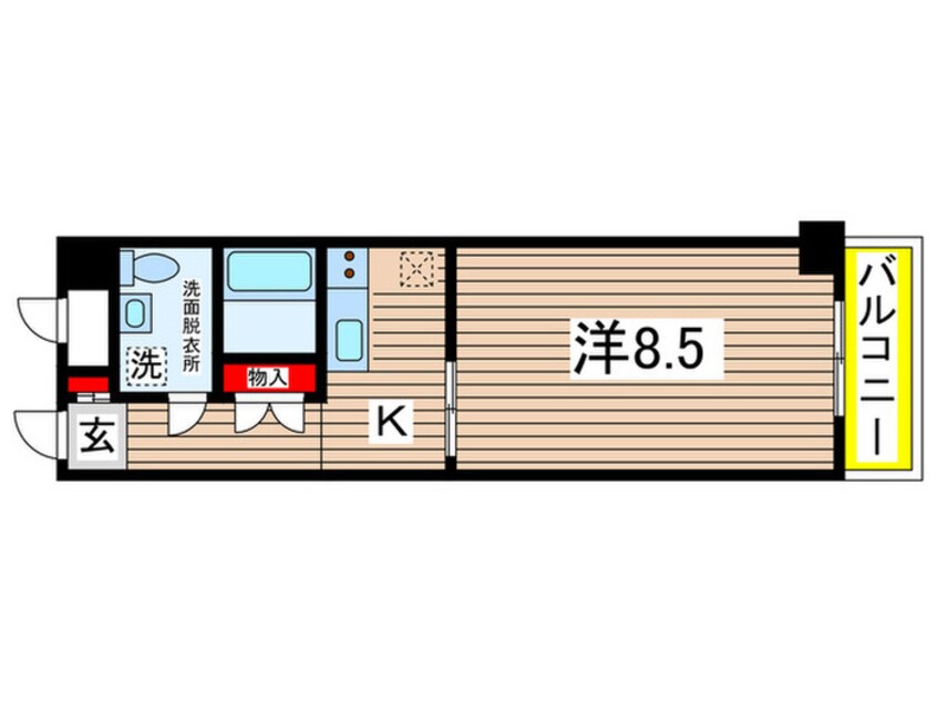 間取図 エミネンス新千葉