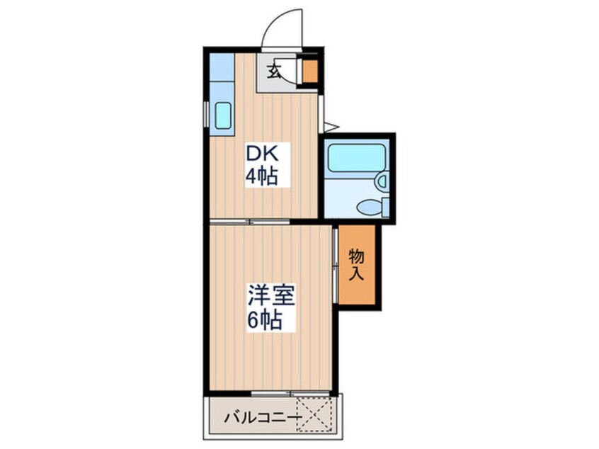 間取図 ラスール・イナⅥ