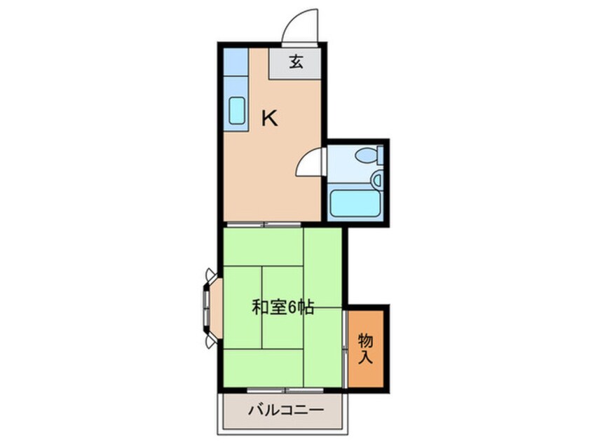 間取図 ラスール・イナⅥ