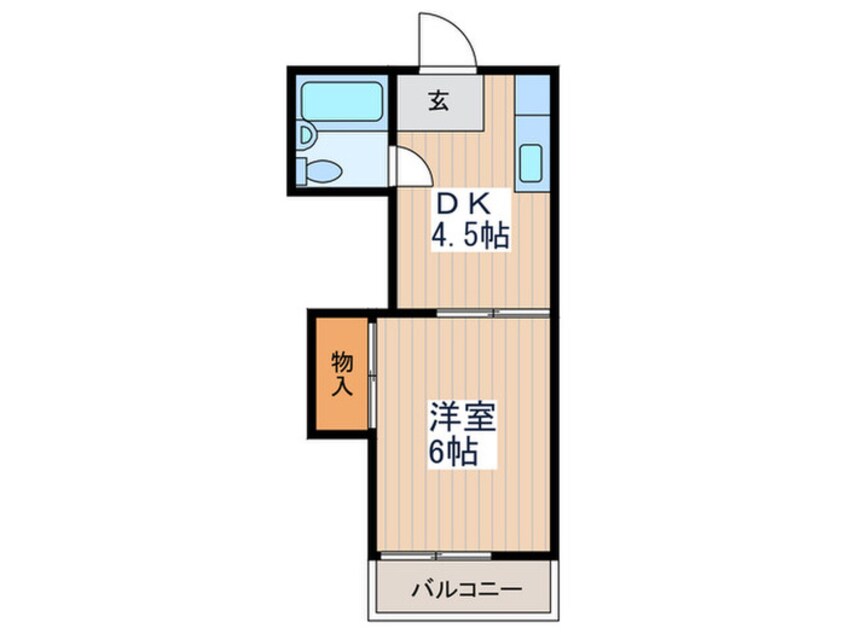 間取図 ラスール・イナⅥ