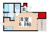 ラプラージュ常盤平 1Rの間取り