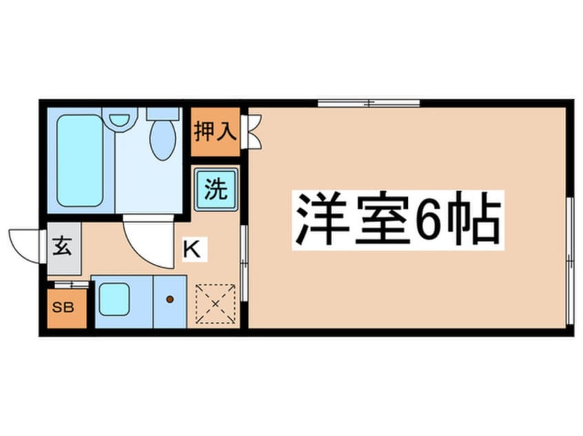 間取図 ジュネス方南町