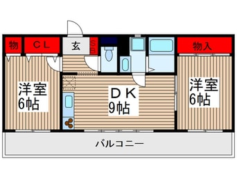 間取図 山崎第６ビル