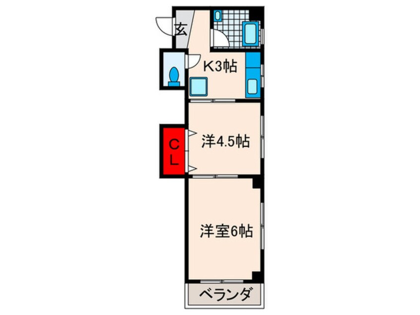 間取図 第２野沢ハイツ