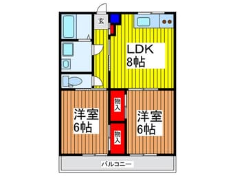 間取図 福岡マンション