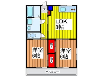 間取図 福岡マンション