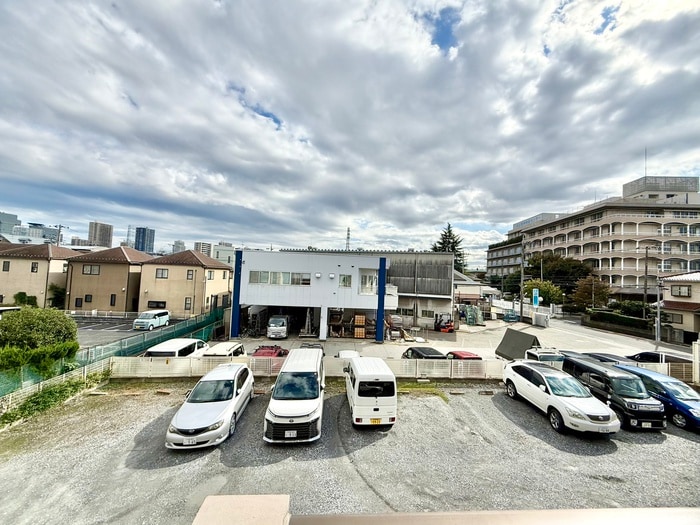 室内からの展望 福岡マンション