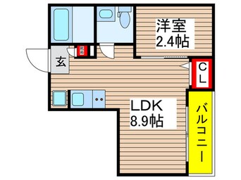 間取図 VAUhouse駅前