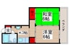 メゾン春日 2Kの間取り