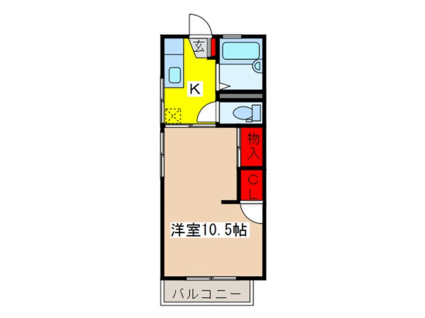 間取図 ハウス渡辺